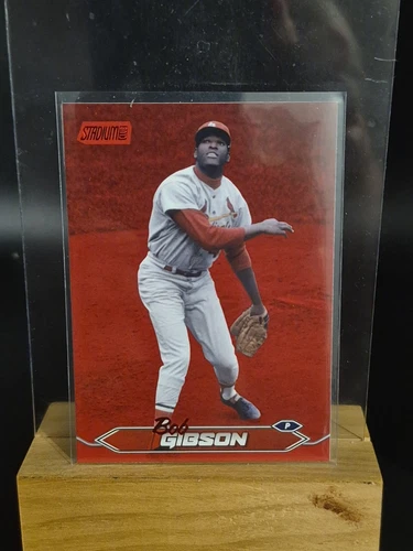 2024 Topps Stadium Club Bob Gibson Red Foil #202 Cardinals