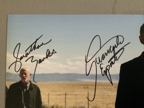 Jonathan Banks Signed & Verified Along W/ Giancarlo Esp. Photo from Breaking Bad - Picture 4 of 9
