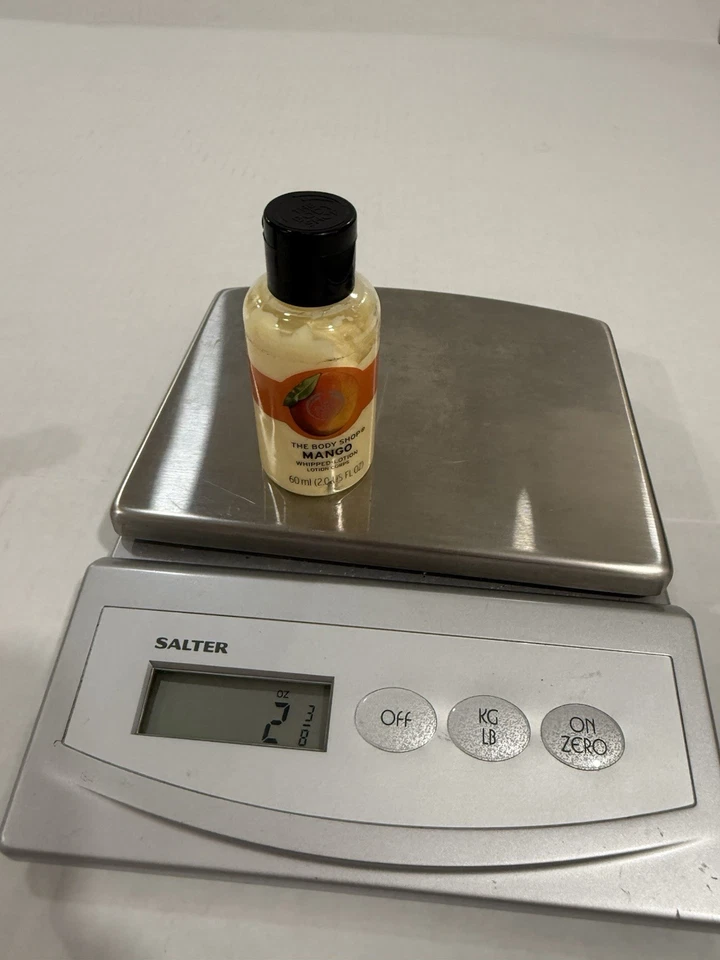 Gel de ducha y loción batida de mango The Body Shop 2 oz/60 ml cada tamaño de viaje pequeño Foto 4 de 4