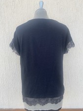 Haut Femme Zara En Lin Rose - Taille M - Occasion Très Bon état