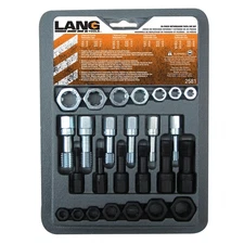 Lang Tools 2581 26 Piece Thread Restorer Tap And Die Set