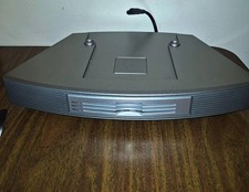 Bose Wave Music System Multi CD Changer Titanium Silver 350496-1300 Box Untested