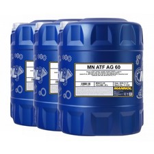 60 (3x20) Litre Mannol Ag 60 Automatique Transmission / Atf Huile / pour Zf 8HP