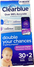Clearblue Advanced Digital Ovulation Test Kit - 30  2 - Exp 06/2026