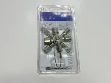 Knipex Control Cabinet Key Multifunctional TwinKey 8 Arm Version 001101 Twin Key