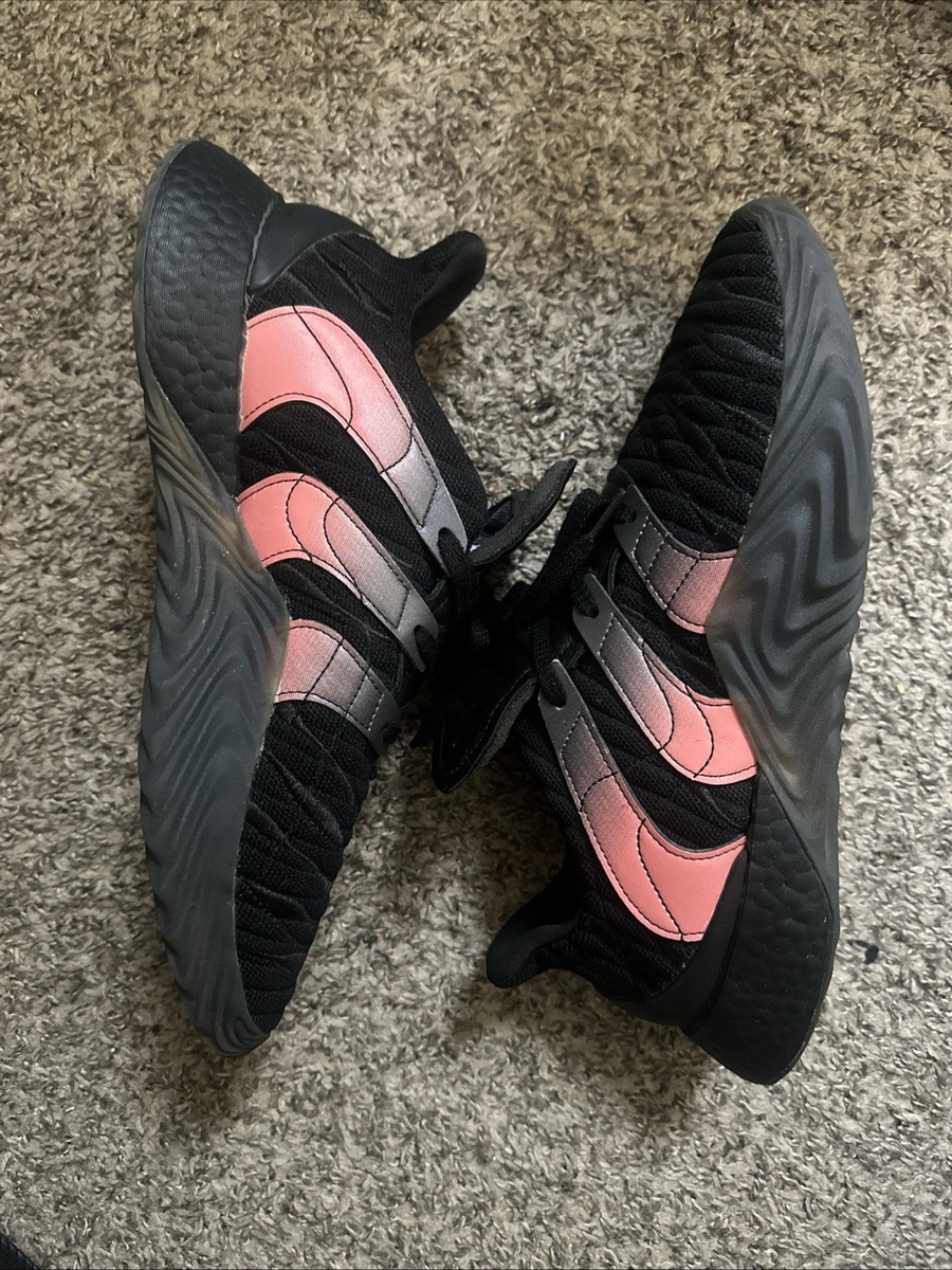Adidas Sobakov 2.0 \'Core Black Solar Orange\' Adidas Originals Sobakov 2.0 Black Boost Lifestyle Shoes  main image 2