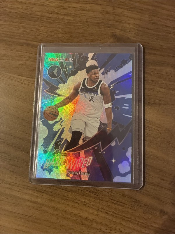 2025-26 Topps NBA Hoops: Hardwired #HW-4 Anthony Edwards - Timberwolves
