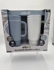 Ello Port 40-oz. Stainless Steel Tumbler with Handle, 2 Pack