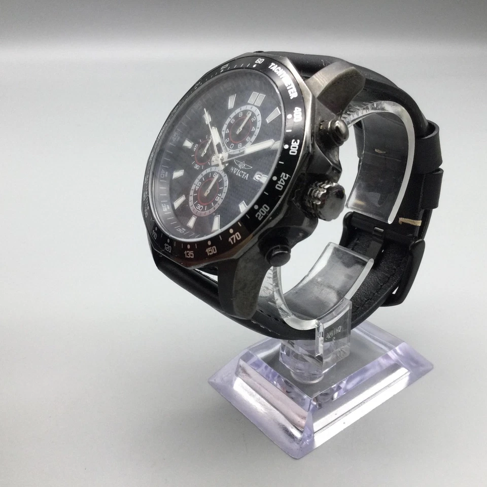 Invicta Sea Spider relógio masculino 53mm cronógrafo preto 100M 1933 nova bateria - Imagem 4 de 4