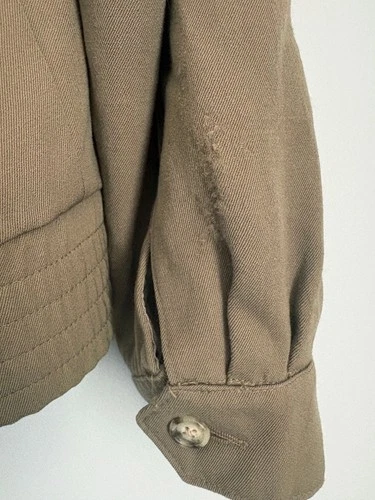 Vintage 80s Banana Republic Mill Valley Wool Field Jacket/Pampas style - Mens L image 14