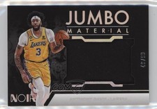 2022-23 Panini Noir Jumbo Material 49/99 Anthony Davis #JM-ADV 10qe