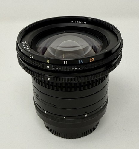 Nikon PC Nikkor 28mm f3.5 Perspective Control Lens w/ Lens Caps & UV Lens Filter - Picture 6 of 16