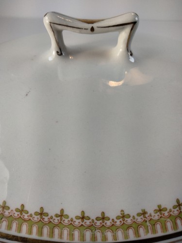 Vintage J&G Meakin Oval Covered Vegetable Dish Pattern MEK48 Hanley England - Picture 11 of 22