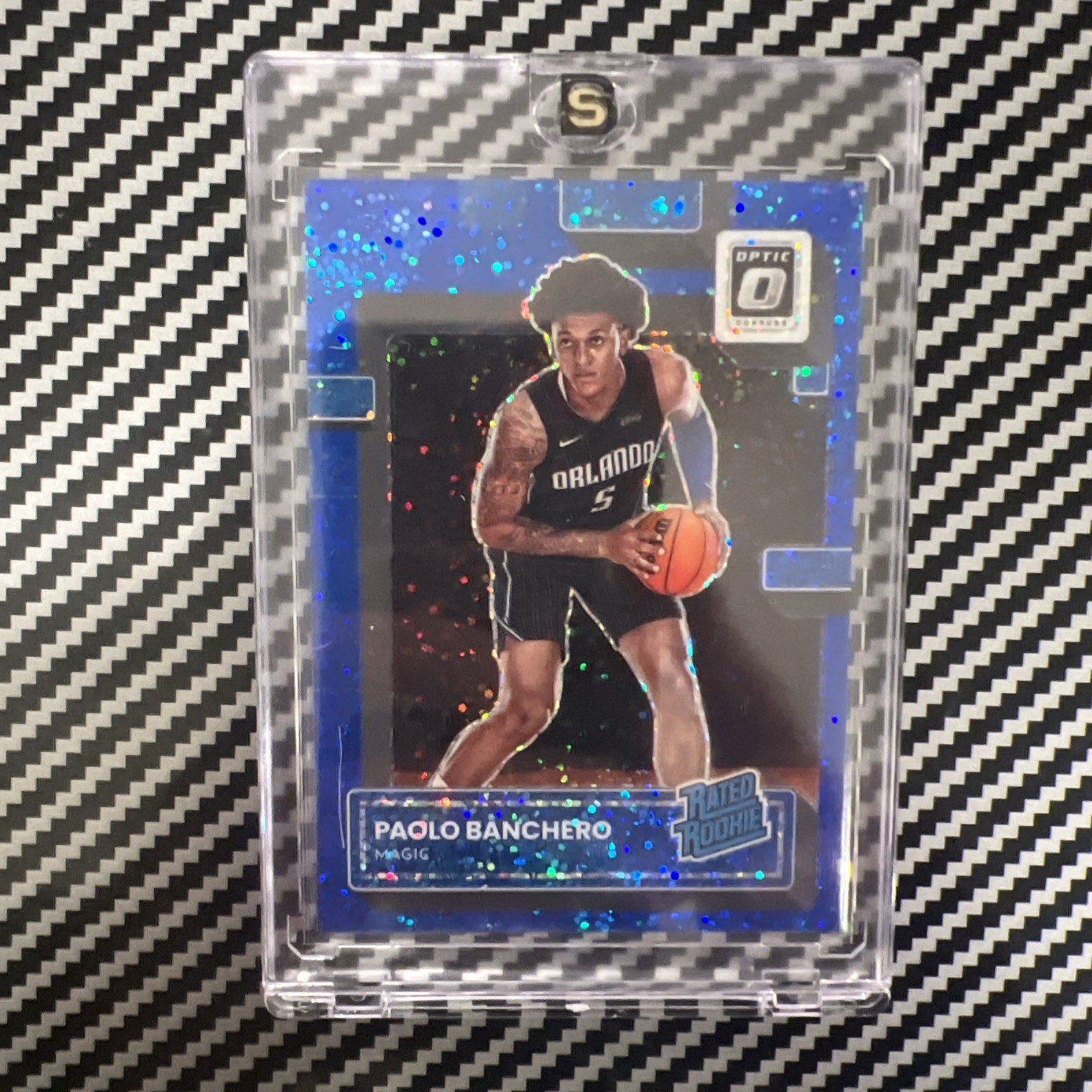 Paolo Banchero 2022 Donruss Optic #221 Blue Sparkle Prizm /180 Rookie RC Magic