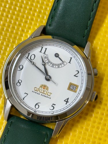 Discontinued Rare Orient Vintage Military Style Automatic Power Reserve Watch
