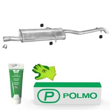 POLMO Auspuff Endschalldämpfer mit E-Prüfzeichen /309