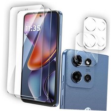 2 Pack Tempered Glass Screen Protector for Motorola Moto G 5G 2025 with 2 Pack