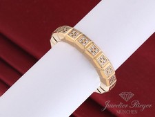 Chopard Ring Ice Cube Gelbgold 750 Diamanten Brillanten Gr. 53 82/6815 Gold