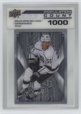 2024 Upper Deck Series 1 Population Count 1000 /1000 Quinton Byfield #PC-30 0cv