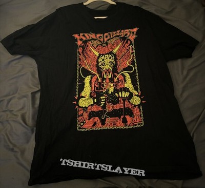 King Gizzard & The Lizard Wizard Black Short Sleeve T shirt Heavy Cotton NH25672