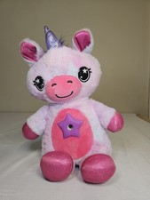 Star Belly Dream Lites Shimmering Rainbow Unicorn Stuffed Plush Night Light Up