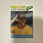 Topps Heritage 2025 Image Variation #60 Paul Skenes Pittsburgh Pirates