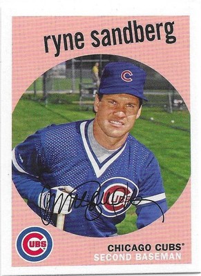 2018 Topps Archives #15 - Ryne Sandberg - Chicago Cubs