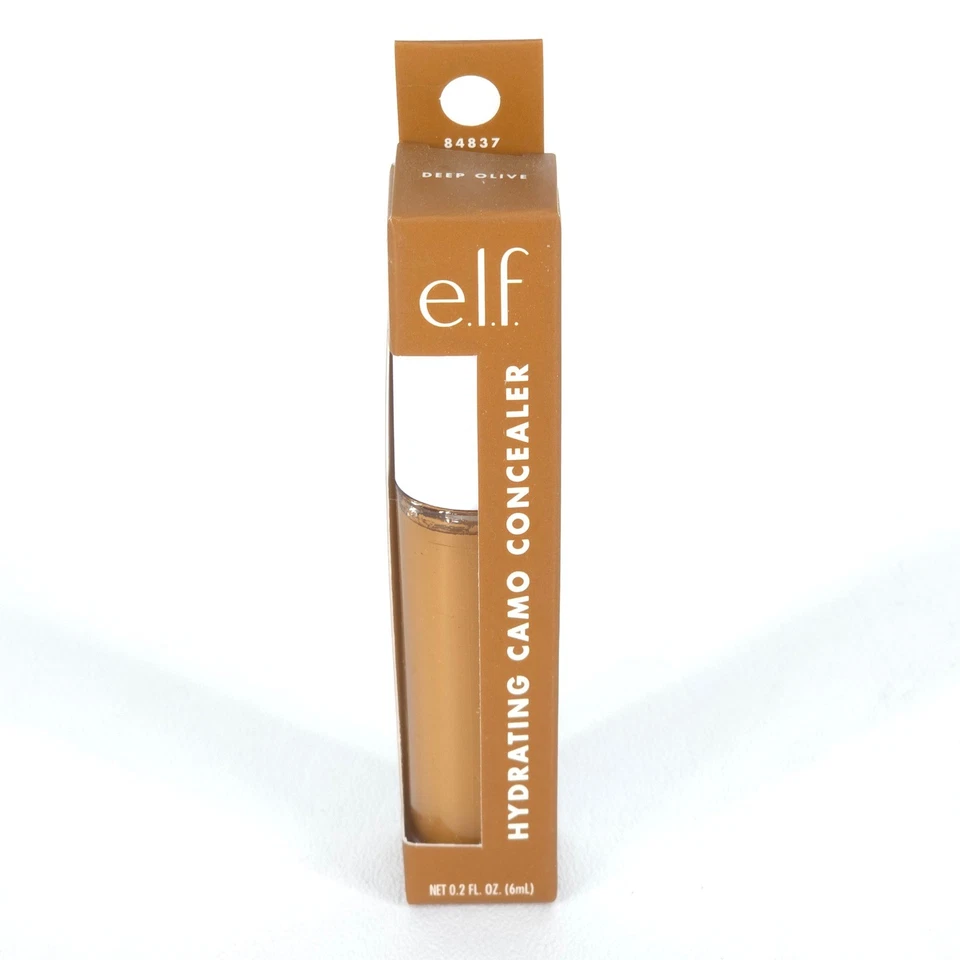 3 elf Hydrating Camo Concealer Deep Olive Full Coverage Satin Finish NEW 84837 - Image 2 of 4