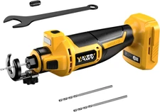 Cordless Drywall Cut-Out Tool for Dewalt 20V Battery, 3 Speed Adjustable Brushle