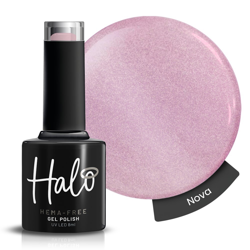 Halo Gel Polish UV LED HEMA-Free Snow Angel Xmas 2025 (Nova) 8ml