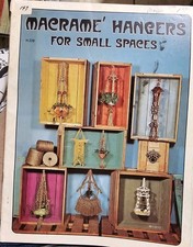 Macrame Hangers for Small Spaces 1975 Groovy Retro Fun