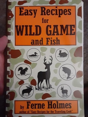 Easy Recipes for Wild Game & Fish Cookbook - Plastic Comb 