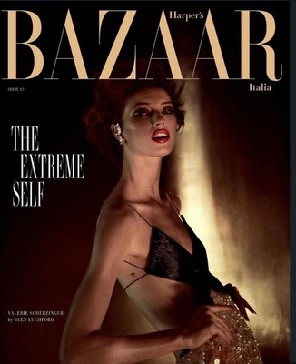 HARPER'S BAZAAR Magazine Italia January 2025  VALERIE SCHERZINGER cover 1 NEW