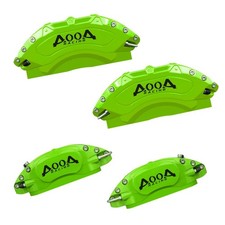 Green Aluminum Caliper Covers Black Character Dodge Charger Challenger 300 11-23