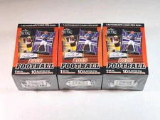 2025 LEAF METAL FOOTBALL BLASTER BOX! LOT OF 3 BOXES! FACTORY SEALED! NICE!
