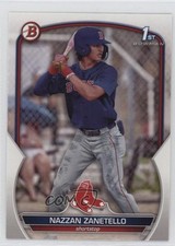 2023 Bowman Draft Nazzan Zanetello #BD-3 0r9g