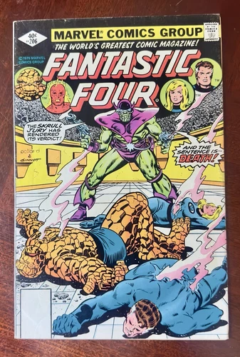 Fantastic Four #206 (Marvel 1979) nice Vintage issue!