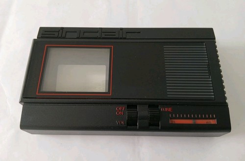 SINCLAIR FLAT SCREEN POCKET TV FTV1 UNTESTED WITH CASE AND BOX-SUPERB CONDITION - Picture 5 of 23