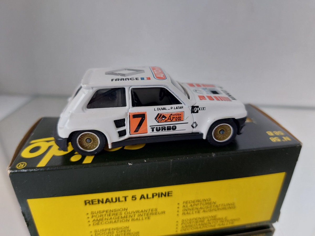 Renault 5 Alpine N58B Solide 1/43 Avec Boîte - France