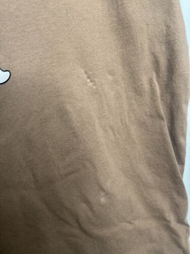 Shein Curve 2xl Brown Ghosts Print Comfy Tee Shirt, check out photos, Halloween - Picture 2 of 8