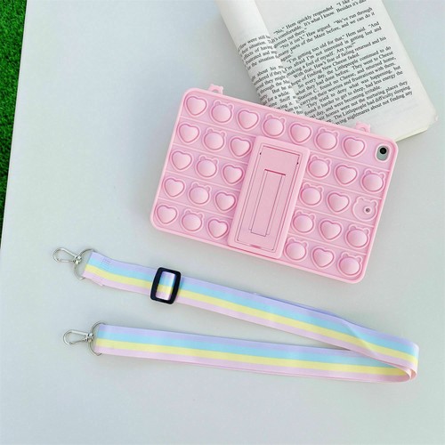 Fidget Toys Push Bubble Tablet Case For iPad 8th/7/6 5 mini3 Air 4/5 2022 Pop 11 - Picture 13 of 19