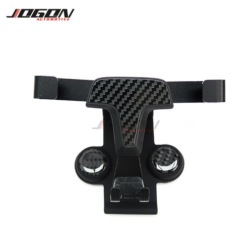 Carbon Fiber Style Mobile Phone Holder Air Vent Stand For Audi Q7 4M 2016-2019 - Picture 3 of 9