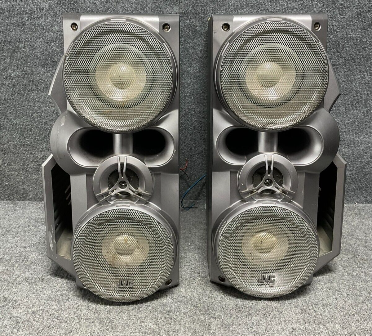 JVC Hx-z1 Shelf Stereo System Dual Subwoofer Tested 350w Tested