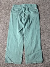 Bulwark Flame Resistant Dungarees Pants FR Midweight Sz 38x30 EUC