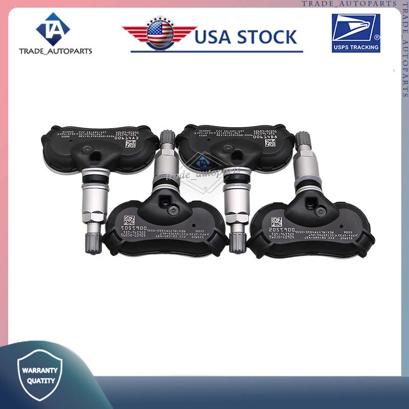 4x Sensores de neumáticos 42607-0C091 Sensor TPMS para Toyota Highlander RAV4 2020-2023 EE. UU. Foto 4 de 4