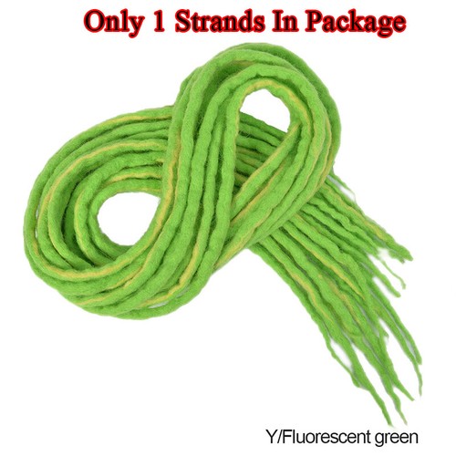 22" Mixedcolor Dreadlocks Extension De Cheveux Synthétique Crochet Tressage^a - Bild 29 von 30