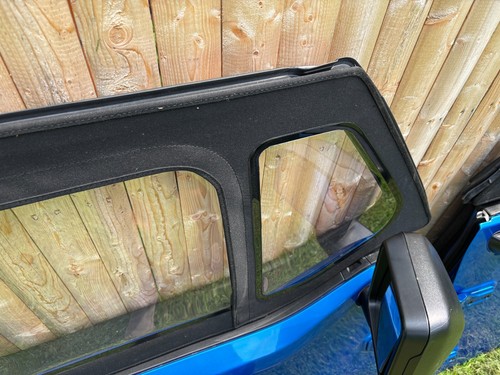 2018-2024 Jeep Wrangler FRONT DOOR PAIR w/UPPER Half Doors JL JT Mopar - Picture 9 of 22