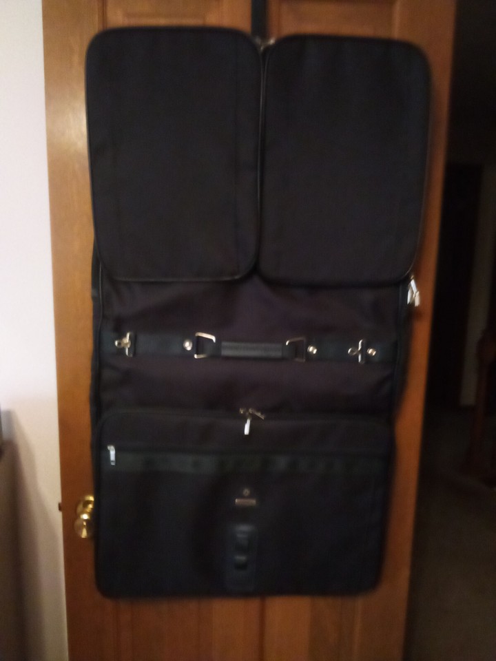 Samsonite Black DualHang SoftSided Garment Bag Suitcase (NIB) eBay