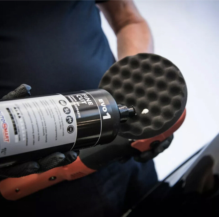 AUTOSMART EVO 1 FINE FINISHING COMPOUND POLISH HIGH GLOSS SWIRL FREE FINISH eBay