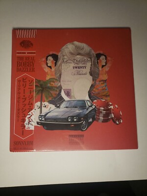 SONNJIM X BILLY BUSHKILLER THE REAL BOBBY DAZZLER SEALED BLACK VINYL OBI 38/50 